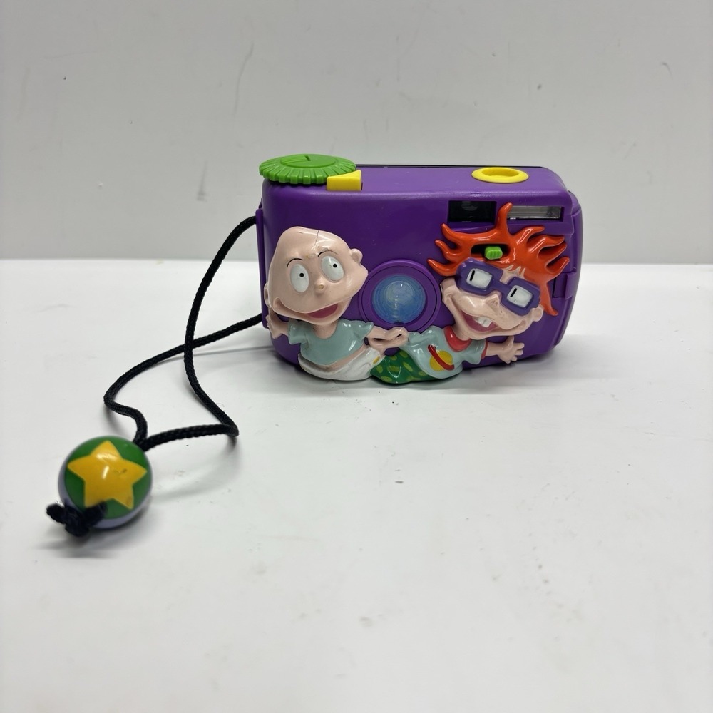 Vintage 1998 Viacom Rugrats 35mm Film Camera Nickelodeon Y2K 90s Cartoon RARE